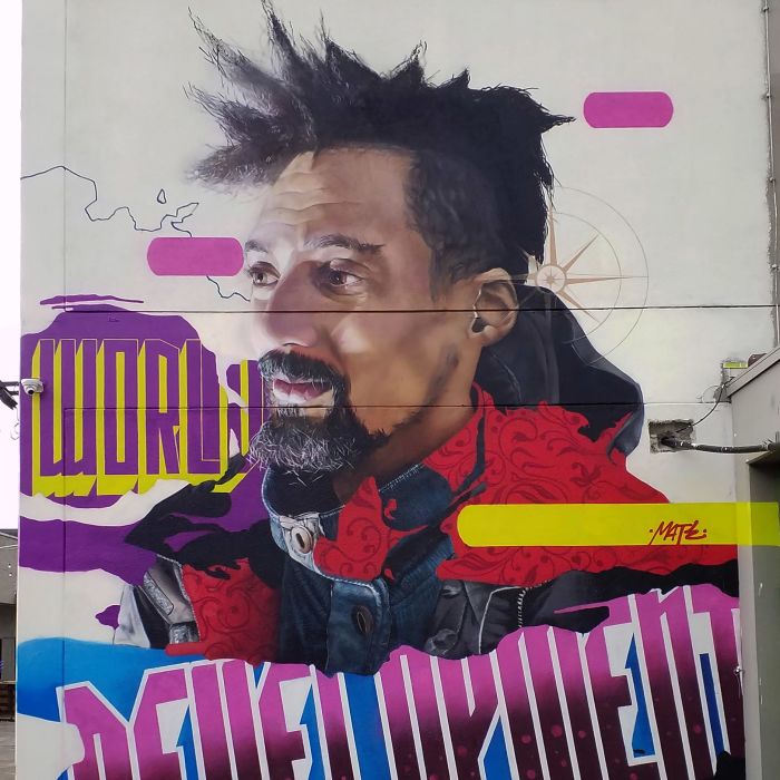 MURAL AND WALL PAINTING por MATE