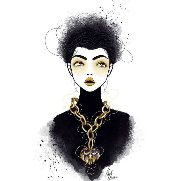 BEAUTY & ACCESSORIES ILLUSTRATION por Manuela De Simone