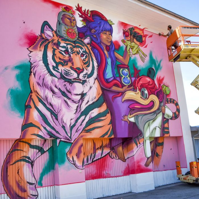 Mural Art - Graffiti - Streetart - Paintings von Nasca One