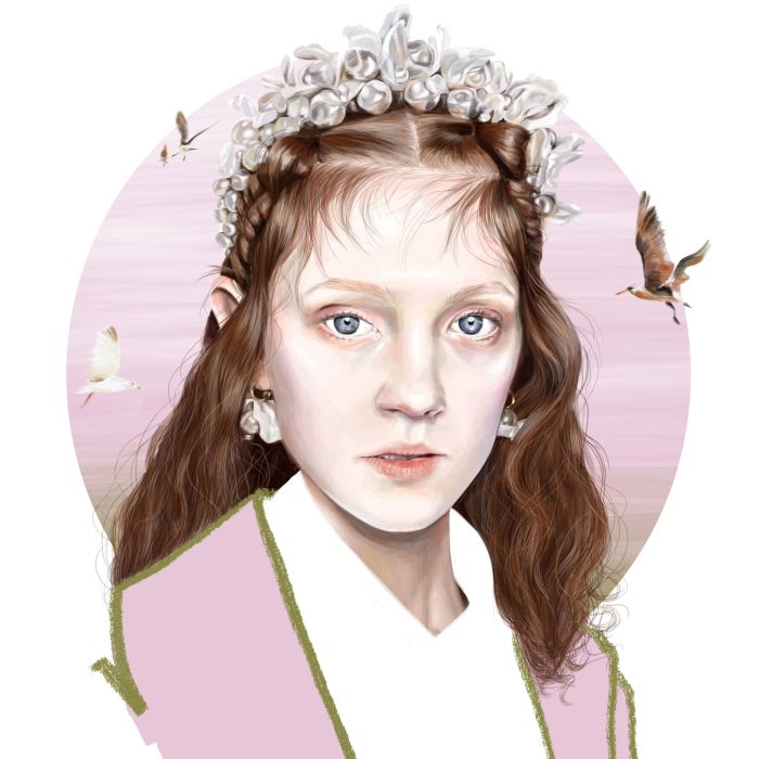Porträtzeichnungen von Anja Karboul