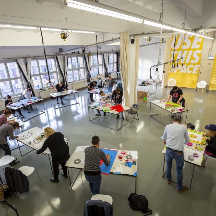 Tape Art Workshops and Teambuildings by ATAU