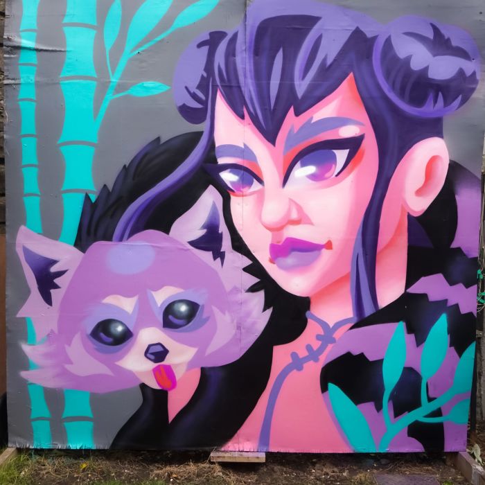 Mural por Juliette Viodé