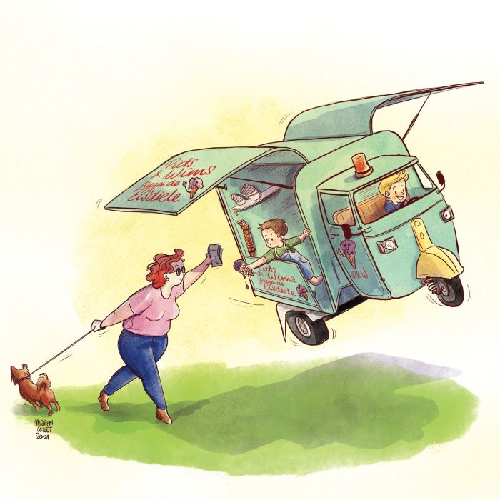 Digital Illustration von Maren Collet