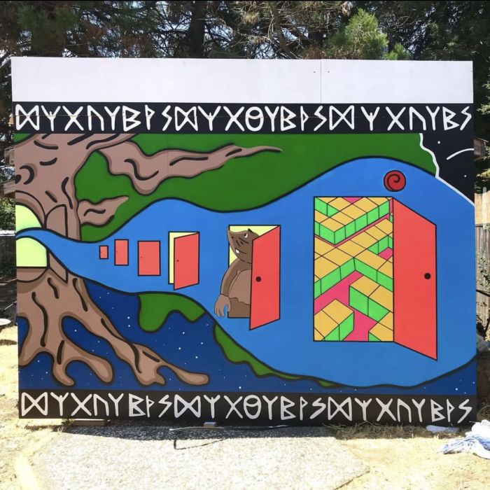 Murals by Aim Hover