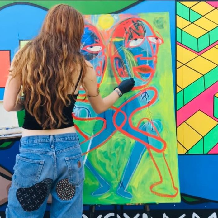 Live Painting by Aim Hover