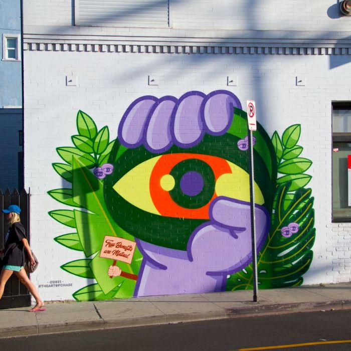 Brand Activation Murals + Floral Work por The Art of Chase