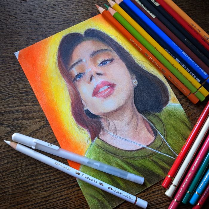 Color Pencil Drawing von Anusha Rajakumar