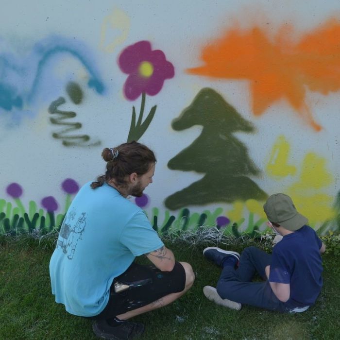 Graffiti Workshop von TAKE