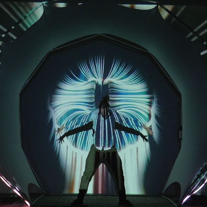 Projection Mapping Dance Solo von Aliatrix