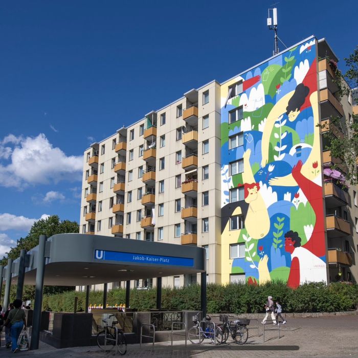 Murals + Public Art Installations + Illustrations von Land of Júlia / Júlia Mota Albuquerque