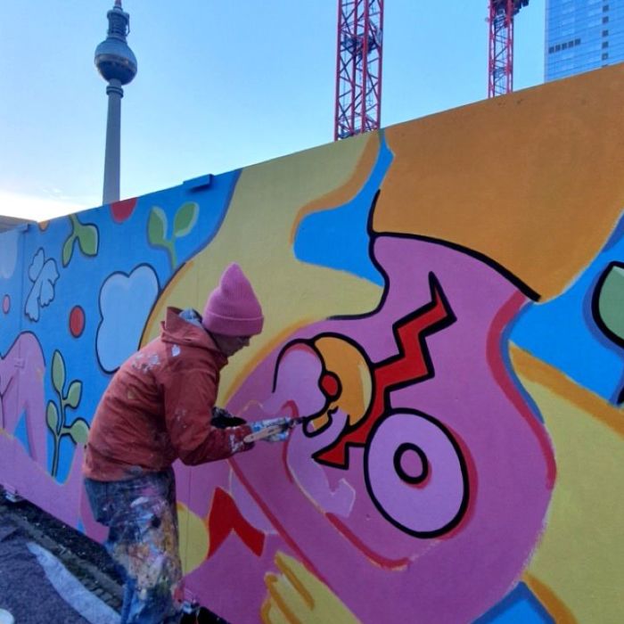 Murals - exterior by Emma Rytoft