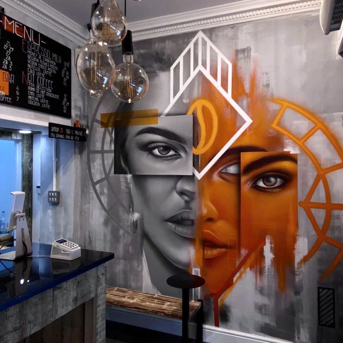 Mural art von Adam Illes
