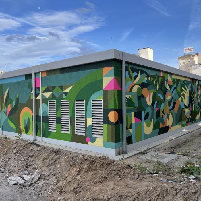 Mural-Workshop/Community-Art/ Street-Art by Thekra Jaziri