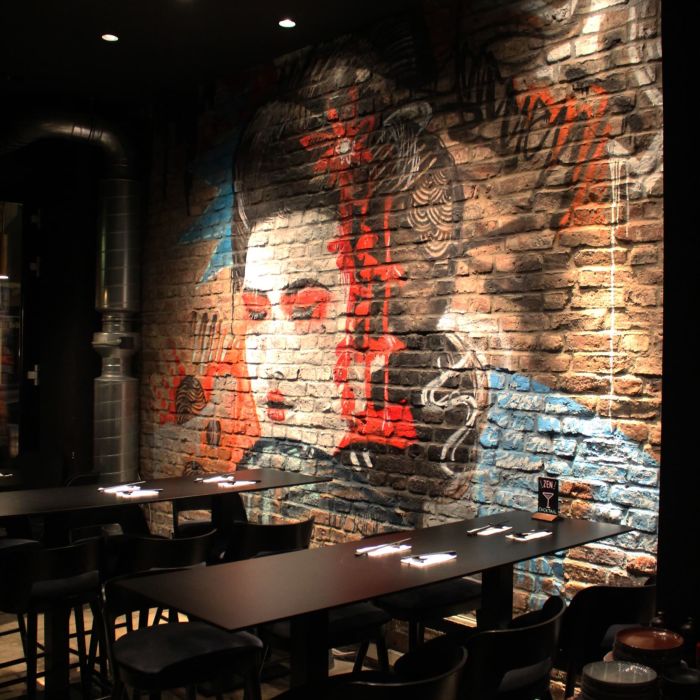 Indoor mural/graffiti painting for restaurants von CokyOne