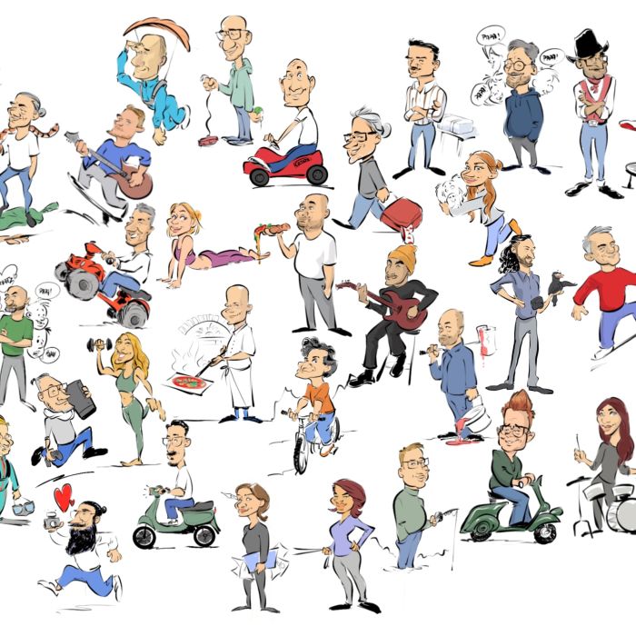 Team Cartoons by Timmzeichnet