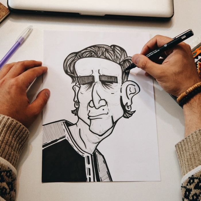Event Drawing by Florian Erb "der Kunstwerker"