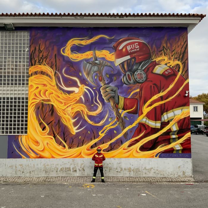 MURAL / WALL PAINTING von Le Funky