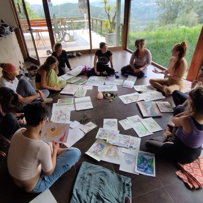 PAINTING WORKSHOPS for companies & private groups von Mica Elat Hateva