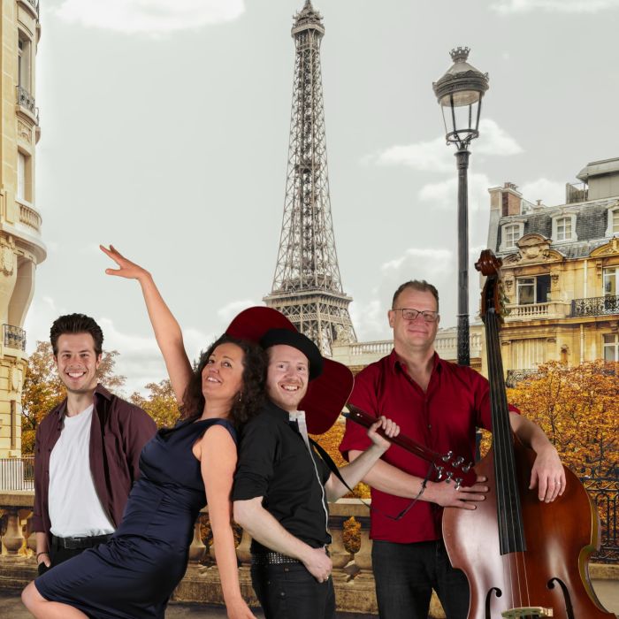 Französische Chanson mit Kabarett por French Kiss Chanson