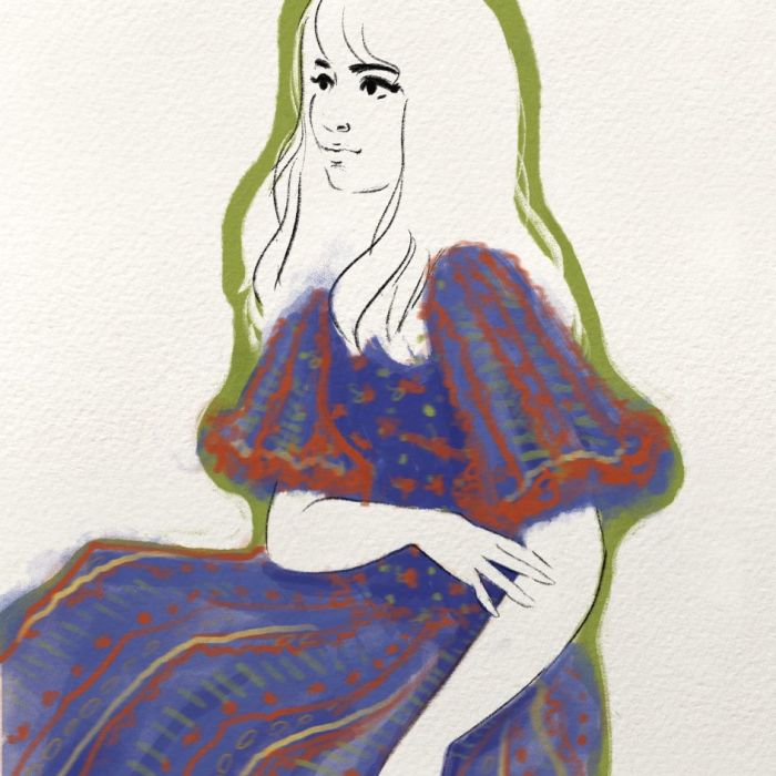 Fashio Illustration por Polina
