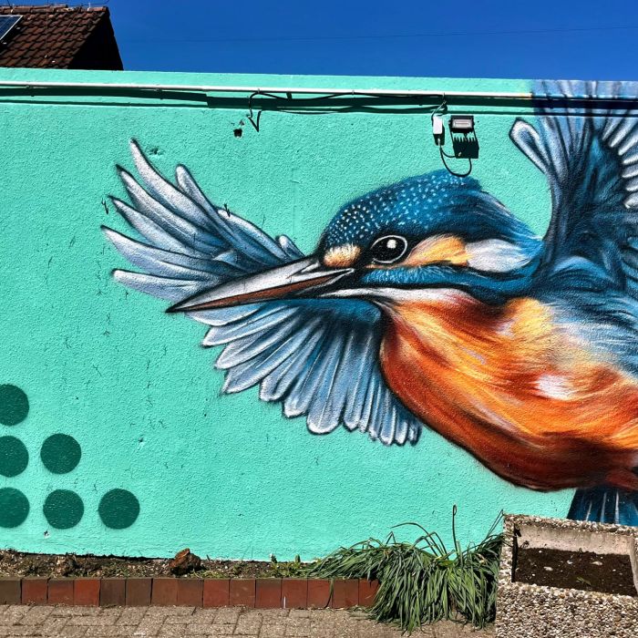 Graffiti - Mural Art by Kunst Sprayer