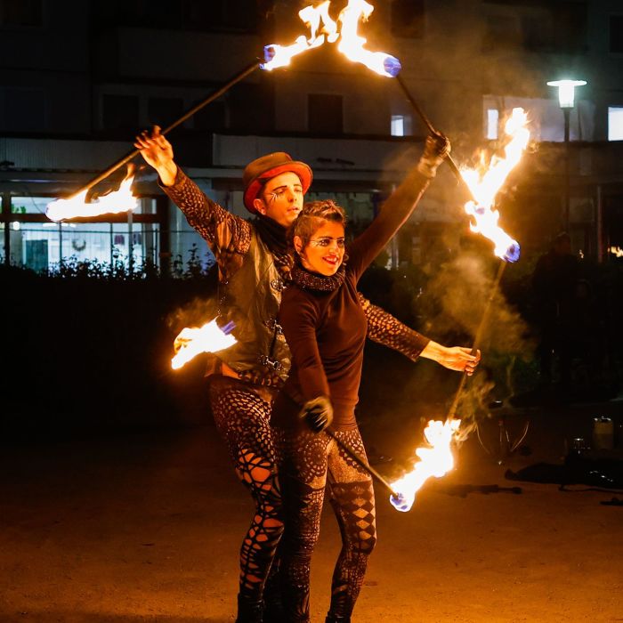 Feuershow für besondere Momente by Kama Duo