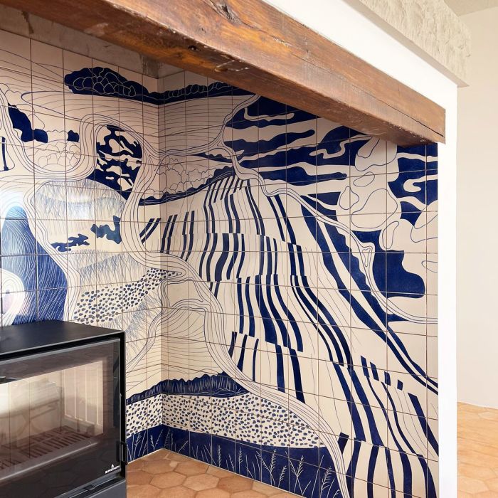 Tile Installations - Timeless Artworks by André Trafic