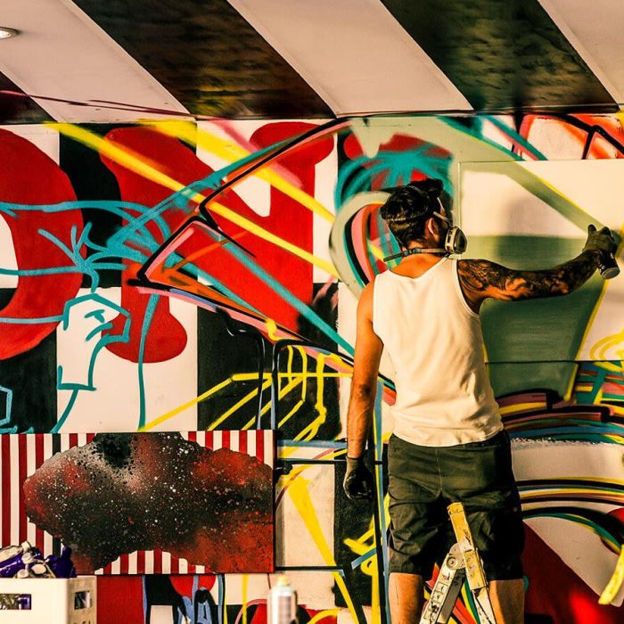 LIVE PAINTING / WORKSHOP por STUDIO CHROM