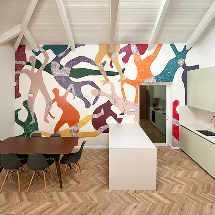 MURALS INTERIOR - EXTERIOR por Lía Sabela