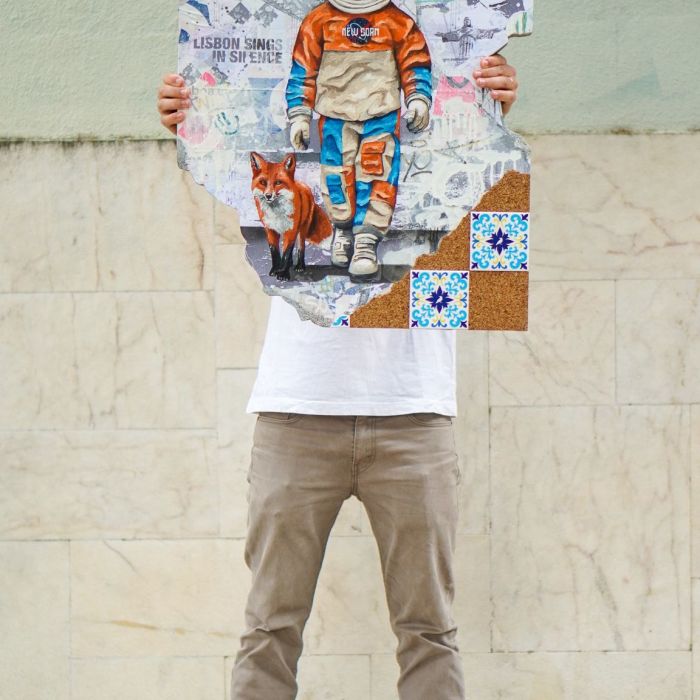 Cork and Tile Artworks by Edis One