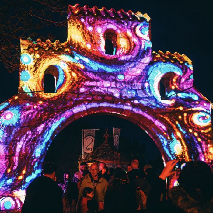 Projection Mapping von Arche Goah