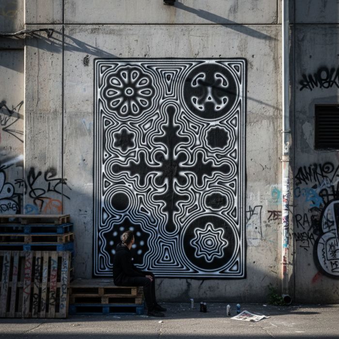 Digital Graffiti by Arche Goah