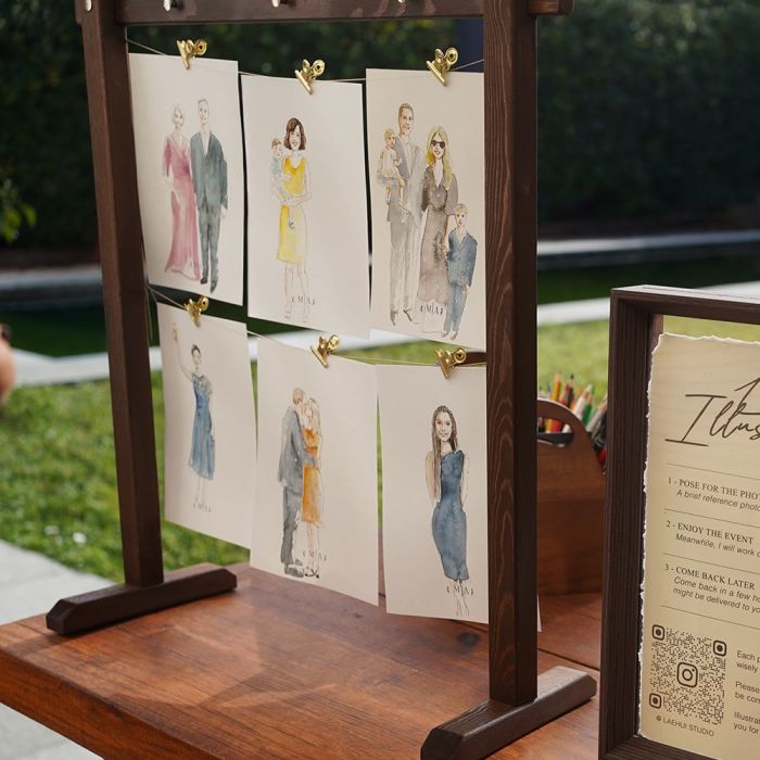 Live Illustration von Laehui Studio