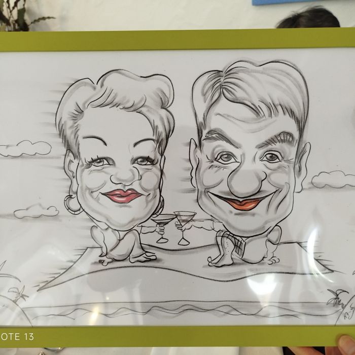 Speedpainter, caricaturist, live painting von Gaby Wolff