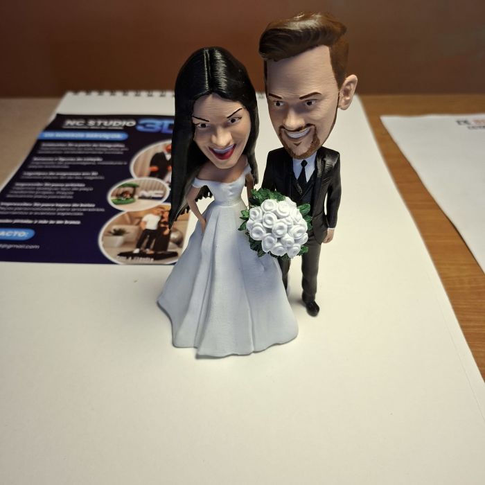Caricatura escultura por Paulo B Pinto