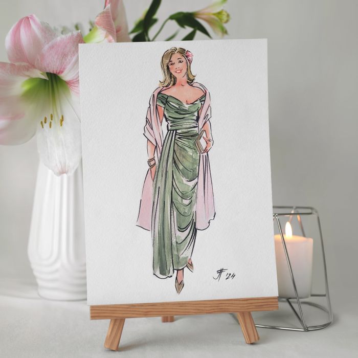 Live event illustration por Jelena Fiala