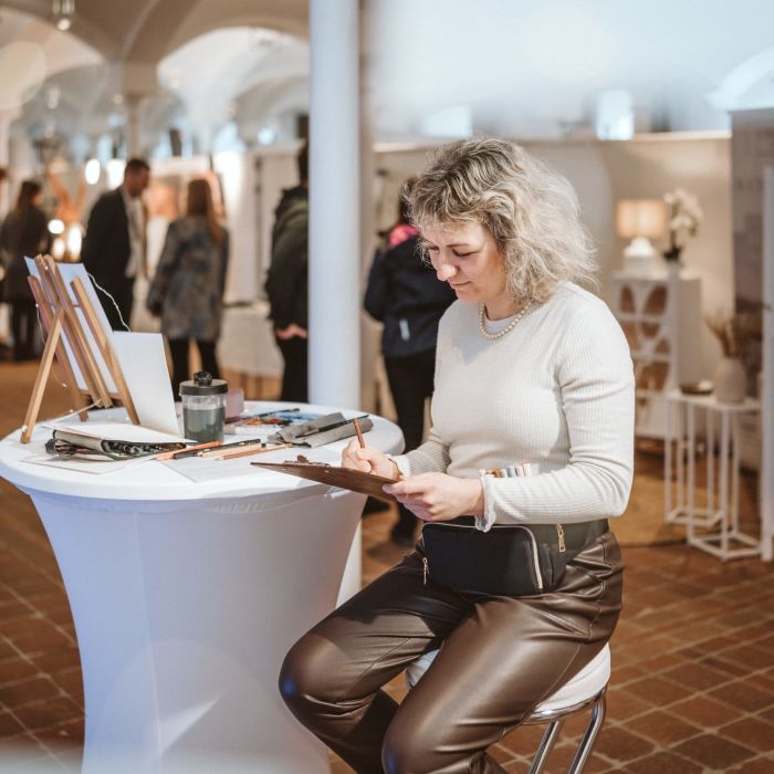 Live Sketching  - Corporate Events / Fashion  by Vanessa Schumm