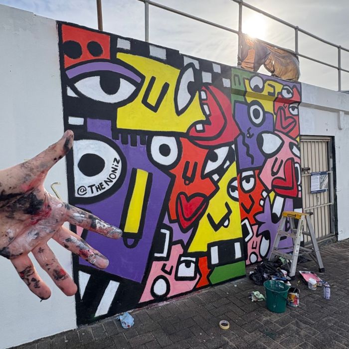 Custom Murals for Businesses & Public Spaces by the Noniz