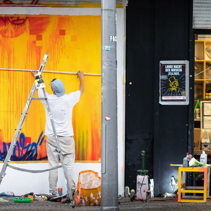 Live Painting por Philip Wallisfurth