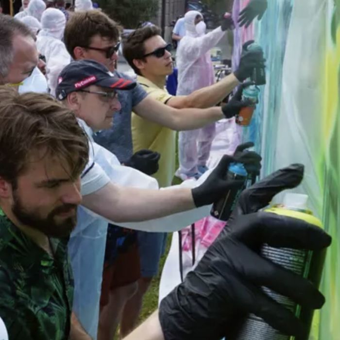 Graffiti, Street Art & Moss Workshops von Philip Wallisfurth