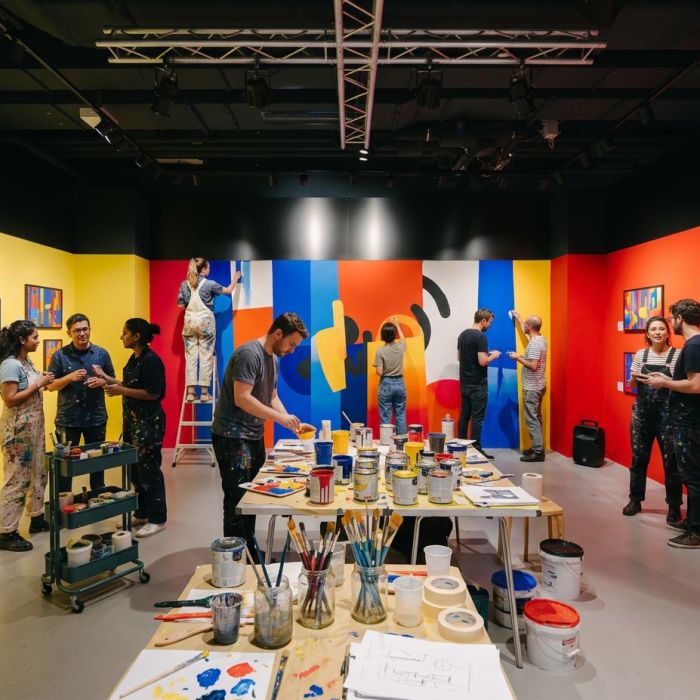 Creative Team-Building Through Art & Color by Casa Color Studio