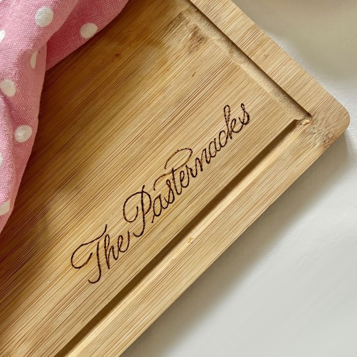 Brandmalerei - Kalligraphie by Pink Ink Lettering