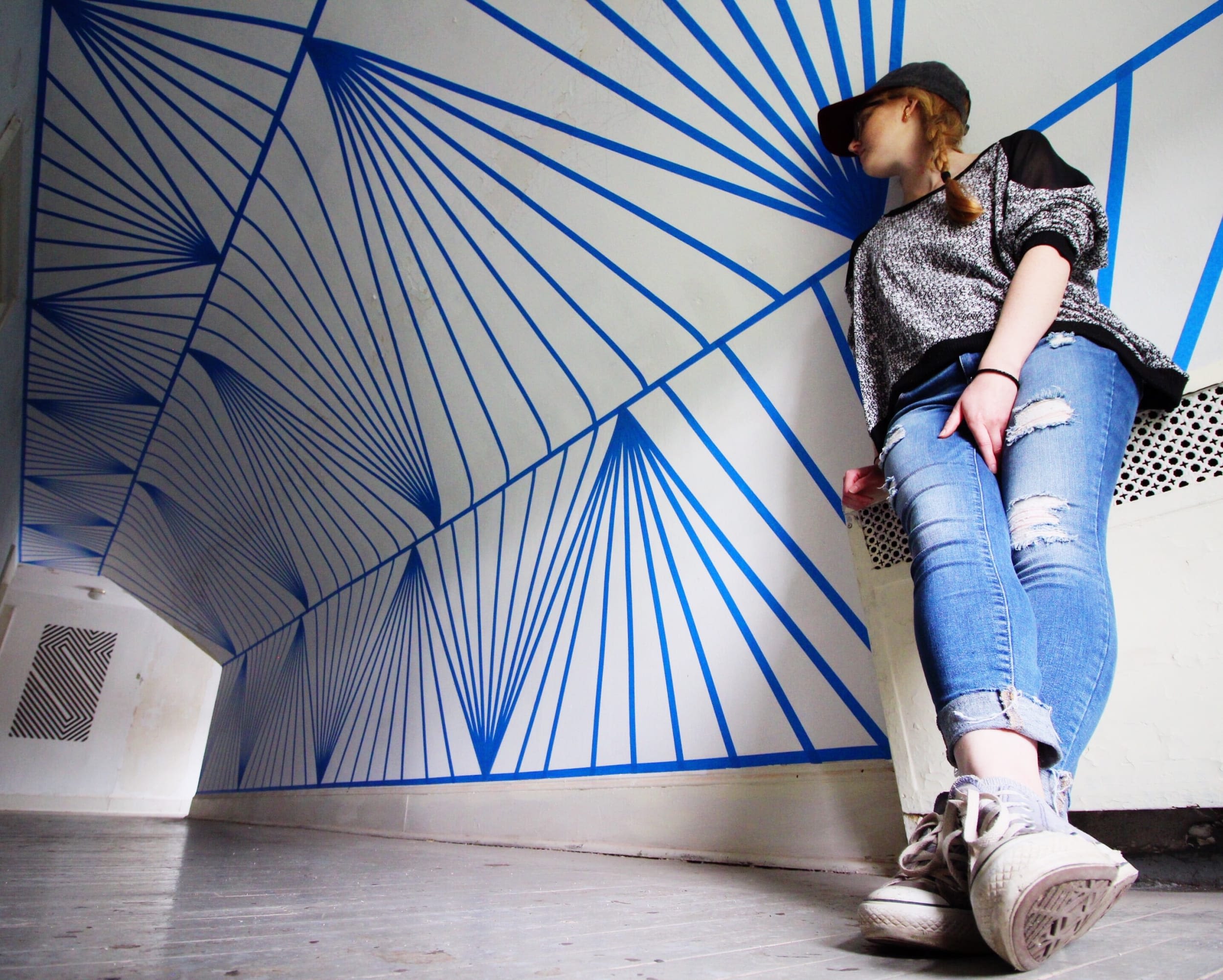 Tape Art Book a Street Artist