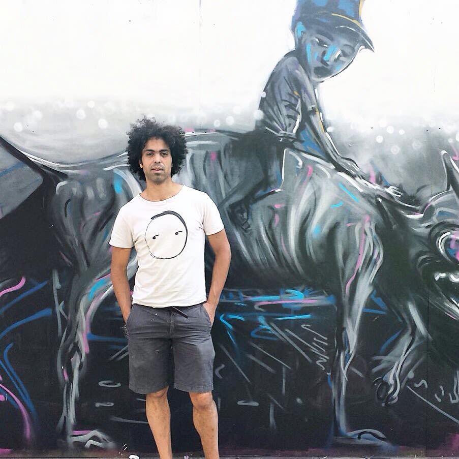 Lewis Campbell Book a Street Artist