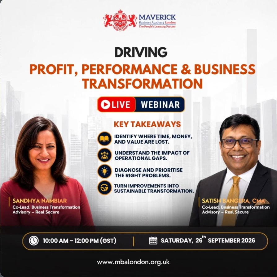 Driving Profit, Performance & Business Transformation