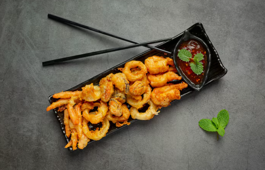 The Art of Tempura: Light Batter, Crisp Texture