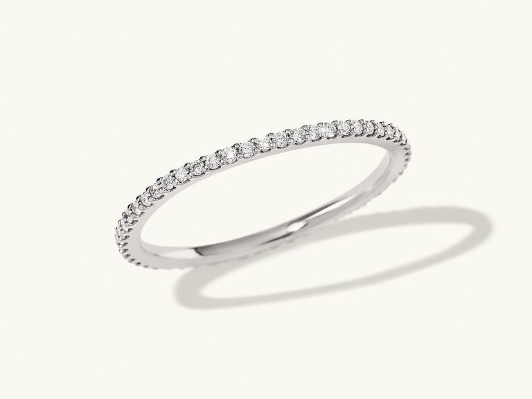 Modern Minimalism: Sleek and Simple Diamond Rings