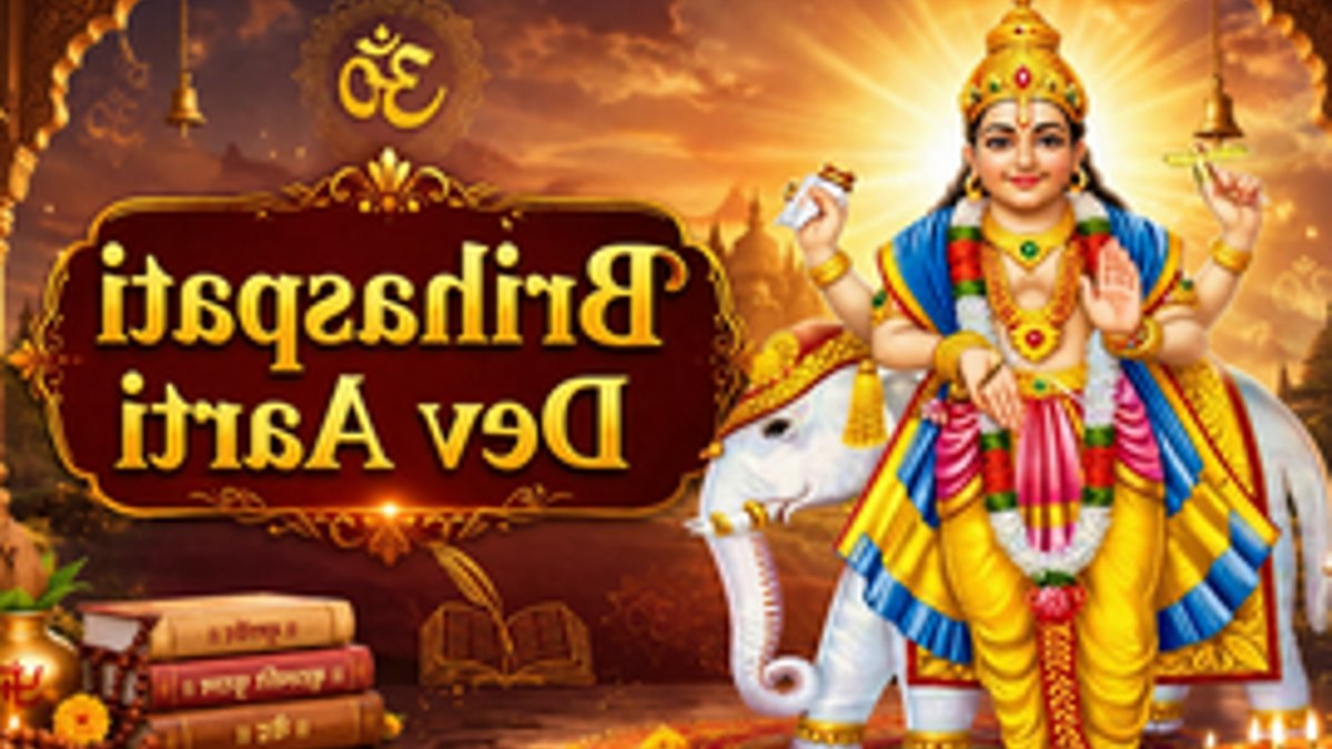 Brihaspati Dev Aarti: Lyrics, Benefits, and Puja Vidhi - brihaspati dev aarti