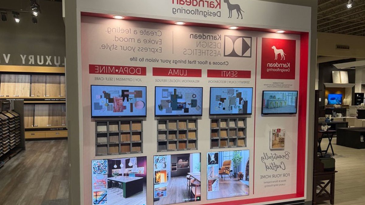Karndean teams up with NFM for retail display Karndean teams up with NFM for retail display - karndean teams