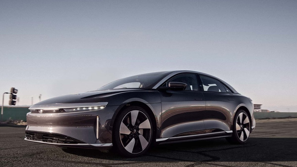 Lucid Air Sedans Recalled Over Fire, Park Outside - lucid air recall